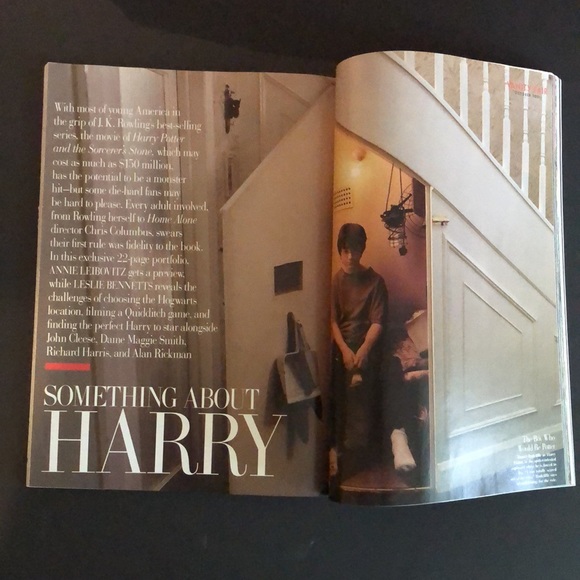 Special Harry Potter Collectors Issue - Vanity Fair Magazine October 2001 - Picture 2 of 3